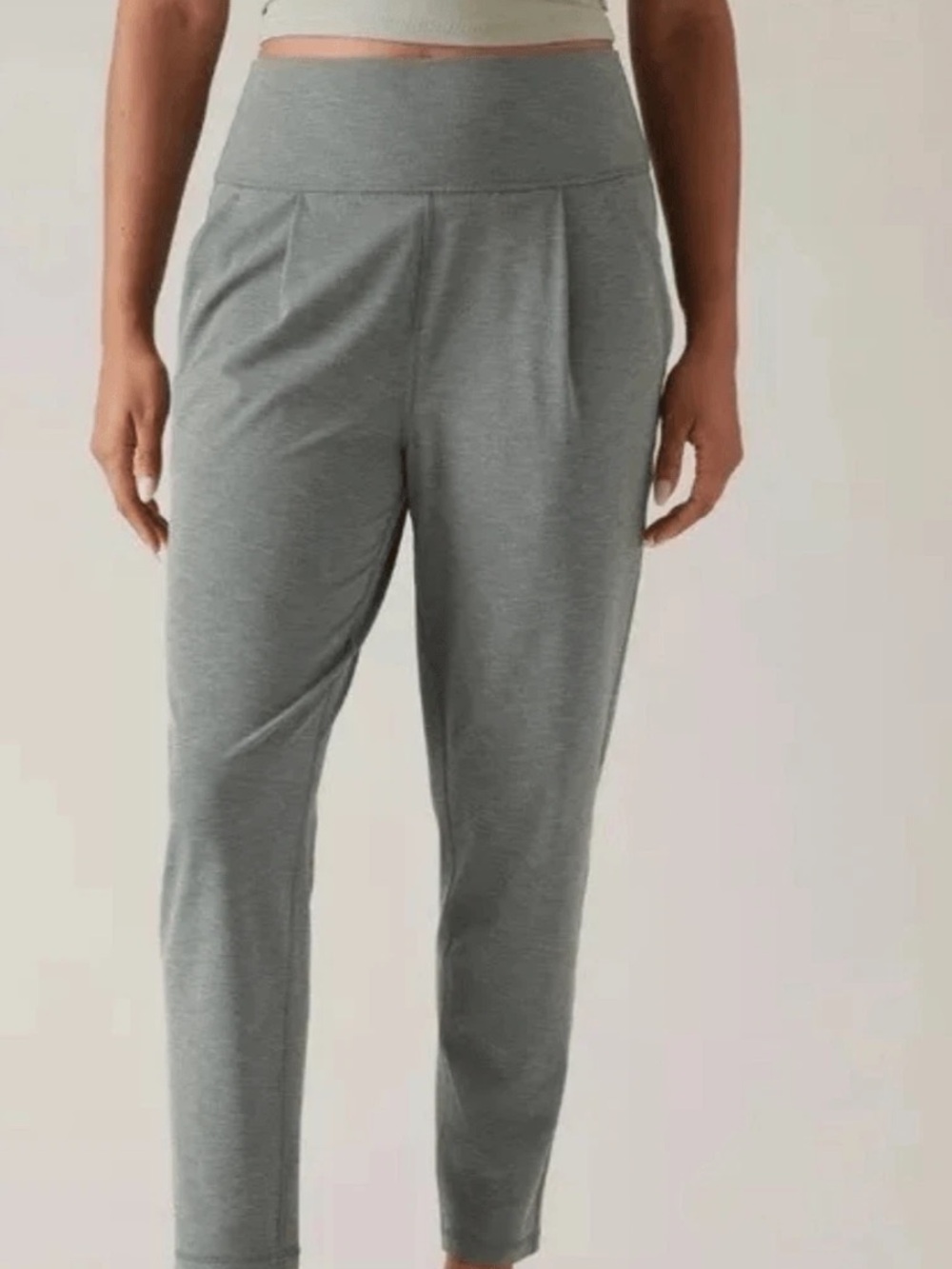 Athleta Elation Pant Heather Green Gray